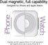 ISDT PB10DW Power Bank for Visually Impaired MagSafe Wireless Charger,Magnetic 2 in 1 Charger,Fast Wireless Charging,Compatible with iPhone 14/Pro...