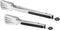 Tongs for Cooking, Spatula Tongs Set for Serving Food and Grilling, 9" and 12" Metal Tongs for Fish, Steak, Bread, Salad, Comfortable Grip, Easy t...
