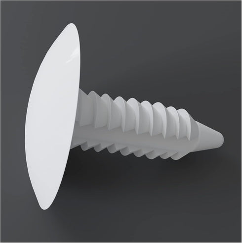 Medium Multi-Gauge Strapping Rivets Fasteners 3/4" Length for Patio Lounge Chair Repair 30 Pack (White)...