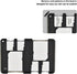 6 Slots SD Micro SD Card Case Storage Organizer, Lightweight Ultra-Thin Credit Card Size fit 2 SD SDHC SDXC Cards and 4 Micro SD TF MSD Cards...