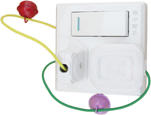 Almencla NC Montessori Switch Plug Socket, Developmental Lenarning Toys Fine Motor Ages 3+ Children Kids...
