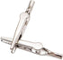 100 pcs Metal Alligator Clips 52 mm for Household Soldering and Electrical Test Tools...