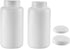 uxcell Plastic Lab Chemical Reagent Bottle 1000ml/34oz Wide Mouth Sample Sealing Liquid Storage Container 2pcs...
