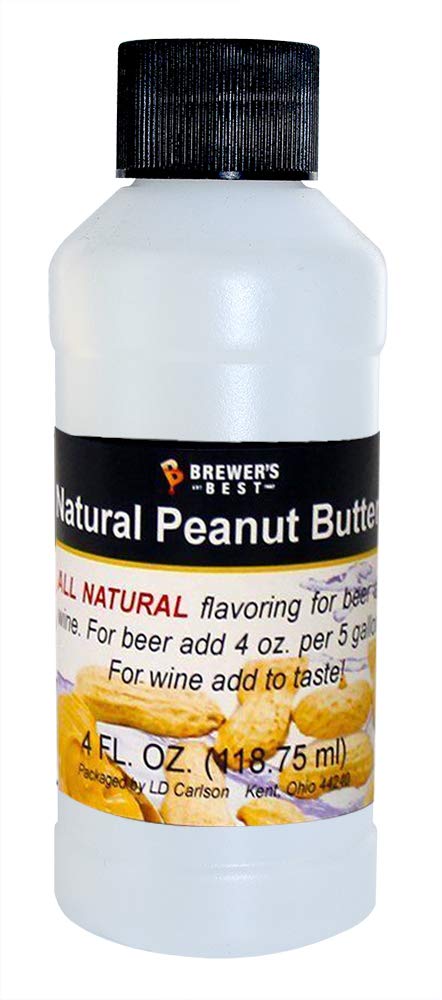 Brewer's Best Natural Beer and Wine Fruit Flavoring (Peanut Butter)...
