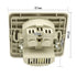 1set Smart Home Dual USB Port 2400mA Wall Charger Adapter 16A EU Standard Electrical Plug Socket Power Outlet Panel 110~250V...