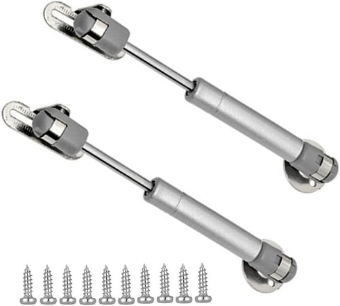 20N/4.4 lb Gas Strut Cabinet Hinge Safety Lift Support, Gas Struts Soft Open Lid Hinge for Cabinet Toy Box, 6 inch Length 2Pcs...