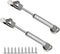 20N/4.4 lb Gas Strut Cabinet Hinge Safety Lift Support, Gas Struts Soft Open Lid Hinge for Cabinet Toy Box, 6 inch Length 2Pcs...