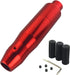 Lunsom Automatic Shift Knob Metal Car Shifting with Push Button Aluminum Alloy Shifter Lever Handle Long Stick Gear Head Fit Most Auto Transmissio...