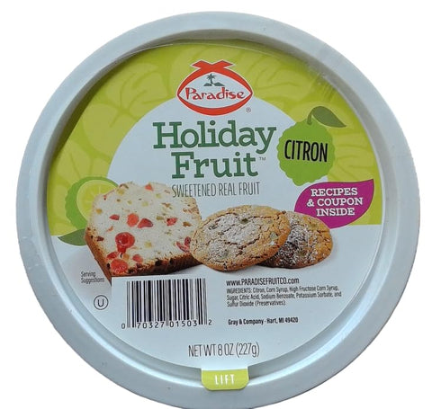 Paradise Diced Citron, 8 Ounce...