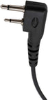 Acoustic Tube Surveillance Earpiece Headset Compatible with Icom IC-F24S IC-F3 IC-F4 IC-H6 IC-U12 IC-V82 IC-F4011 Radio, PU Material (Pack of 2)...