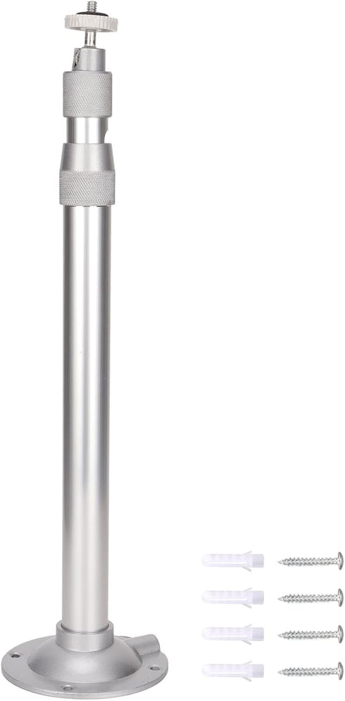 SUNGOOYUE Projector Ceiling Mount, 5kg Load 360° Adjustable Aluminum Alloy Universal Projector Mount Wall Mounted with 1/4in Thread Projector Moun...