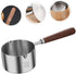 Small Pot with Oil Saucepan with Pour Spout Chocolate Melting Pot Small Stock Pot Mini Frying Pan Espresso Pot Small Soup Pot Samll Pot One-hand B...