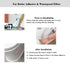 2PC Caulk Tape White Marble, 1.5''x10.5Ft PVC Waterproof Sealing Strip for Toilet, Self Adhesive Caulk Strip, Caulking Tape for Bathtub, Kitchen S...