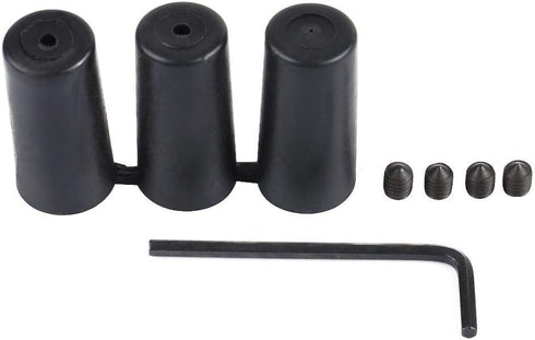 6 Speed Gear Shift Knob, Universal PU Leather Shifter Stick with 3 Hoses Fit for Most Car Vehicle (Black)...