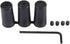 6 Speed Gear Shift Knob, Universal PU Leather Shifter Stick with 3 Hoses Fit for Most Car Vehicle (Black)...