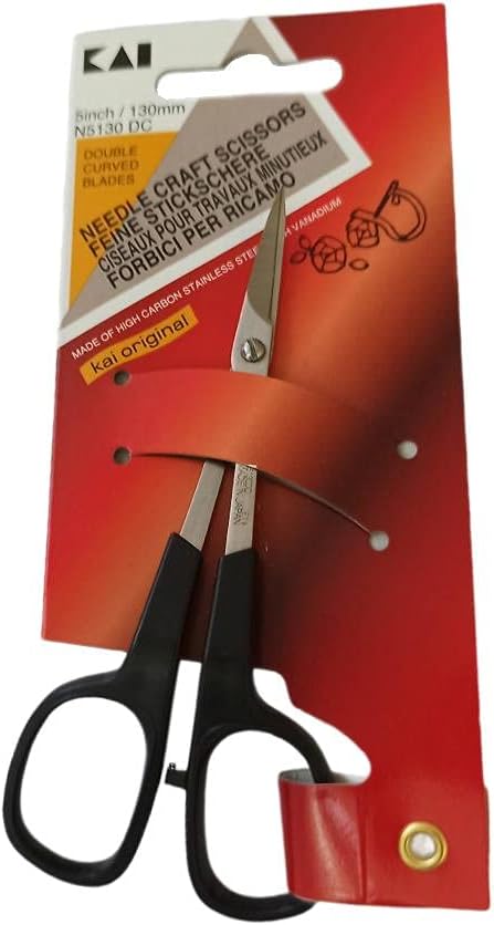 Kai 5130DC: 5-inch Double Curved Scissors...