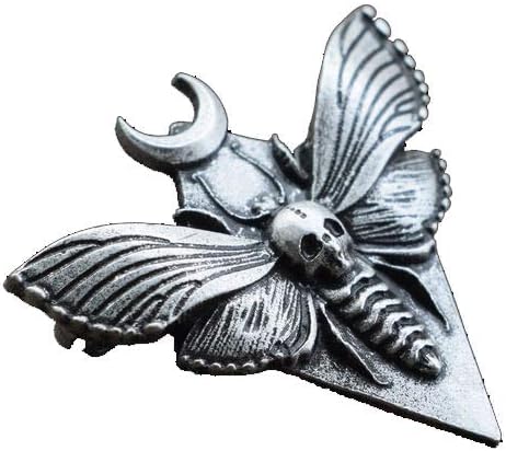 Death's Head Hawkmoth Moth Brooch Death's-Head Hawkmoth Gothic Halloween brooches Jewelry...