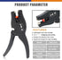 HKS Automatic 2 in 1 Wire Stripper Tool for 32-7 AWG Wire Stripping & Cutting, Length Range 0.25-1 inch - Suitable for Various Wires...