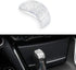 GeeGee 1 PC Bling Crystal Accessories Rhinestones Gear Shift Knob cover Handlebar Grip Stem Decal Interior Visors Decorations Compatible with H on...