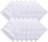 PYD Life 12 Pack Sublimation Blanks White Towel 8 Inch Bathroom Face Hand Towel Kitchen Tea Dish Drying Cotton High Absorbent Polyester Towel for ...