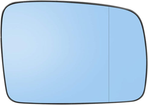 X AUTOHAUX Car Passenger Right Rearview Blue Tinted Mirror Glass Heated with Backing Plate for Land for Rover LR3 2005-2009...