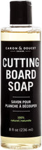 CARON & DOUCET - Cutting Board & Butcher Block Cleaning Soap | 100% Plant-Based Soap | All-Natural Lightly Scented Rosemary & Lemongrass Essential...