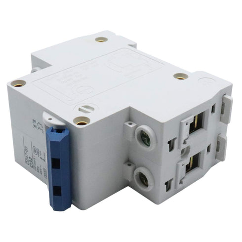 32 Amp Dual-Pole Circuit Breaker Switch, Din Rail Mounted Home Use Circuit Breaker for Household Appliance Circuit Security Protection (DZ47-63 C3...