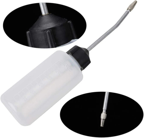 HEEPDD 5Pcs Sewing Machine Oil Dispenser, 120mL Precision Oil Bottle with Lengthened Nut Tip for Lubricating Sewing Machines Small Mechanics...