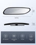 Blind Spot Mirror, 5" Wide Horizontal Viewing Angle, Side Mirror Blindspot Can Up and down Adjustment, Adhesive...