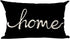 Ramirar Word Art Home Black Background Gift for Family Lover Inspirational Decorative Lumbar Throw Pillow Cover Case Home Living Room Bed Sofa Car...