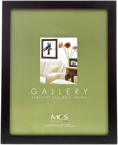 MCS 16x20 Flat-top Series Wood Picture Frame, 1" Width, Black...