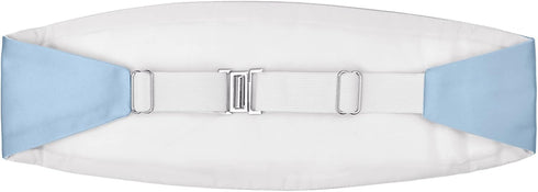 Jacob Alexander Men's Solid Color Cummerbund...