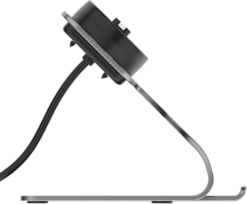 Metal Anti-Slipping Desktop Base Stand for Garmin Venu 3/Venu 3S/Vivoactiv 5 with Charging Dock Cable, Replacement Smart Watch Dock Stand Station(...