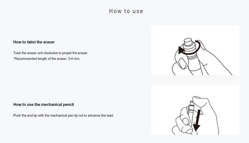 Tombow Mono Graph Multi 2 Color 0.5mm Ballpoint Pen + 0.5mm Mechanical Pencil-Black (CPA-161C)...