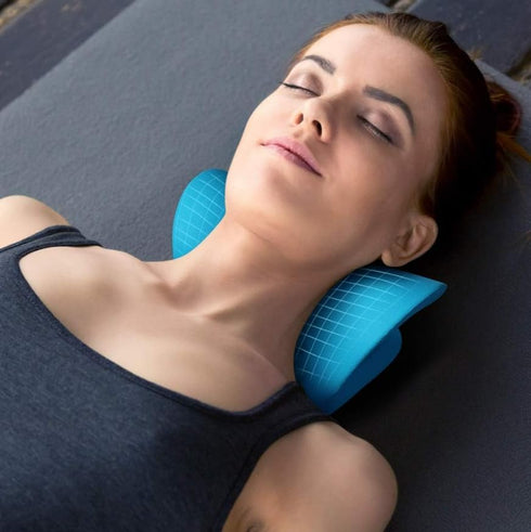 Generic Neck and Shoulder Relaxer - Neck Stretcher Cervical Spine Traction Device to Relieve Neck and Shoulder Fatigue and Pain Chiropractic Pillo...