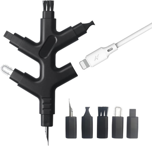 iPhone Cleaning Kit,iPhone Charging Port Cleaning Tool,Restore Tool for iPad Pro Watch Cell Phone Charging Port......