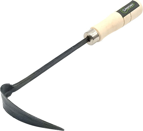 Hand Hoe Plow Korean Style Ho-Mi Small Hoe Used to Dig Up Weeds (Grass)...