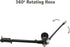 DNM High Pressure 300 PSI(20 BAR) Max Front Fork & Rear Shock Suspension Portable Mini Pump with Air Bleed Button...