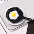ARTIBETTER 10pcs Miniature Skillet Mini Cast Iron Skillet Small Frying Pan Set for Baked Cookie Brownie Dollhouse Kitchen Accessories...