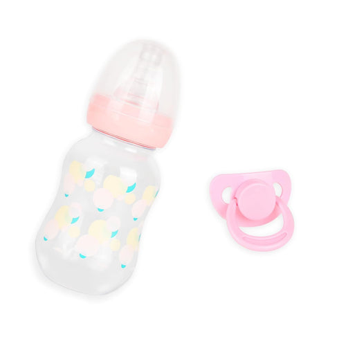CHAREX Reborn Baby Doll Accessories Fake Feeding Bottle Sealed Matching Putty Magnetic Pacifier Baby Girl...