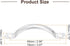uxcell Stainless Steel Door Pull Handles, 3Pcs 78mm/3.07" Long Door Handle with Screws Cabinet Drawer Hardware Handles Pulls...