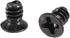 uxcell #6-32 x 13/64" Phillips Flat Head Screws Fastener Black for Laptop PC TV Fan Switch 60pcs...