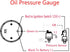 ESUPPORT Car 2" 52mm Digital Oil Press Pressure Gauge Blue LED...