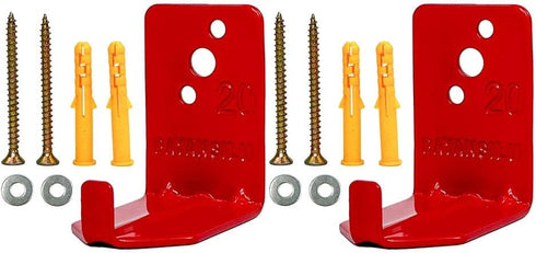 Universal Fire Extinguisher Bracket, Fire Extinguisher Mounts & Brackets up to 40 lbs, Suitable for Big and Small Fire Extinguisher Cabinet, Holde...