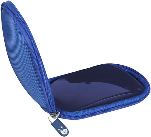 Hermitshell Hard Storage Carrying Case Bag Fits Apple Magic Mouse (I and II 2nd Gen) (Blue Nylon)...
