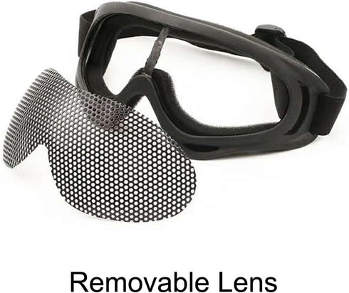 ARMADIO Airsoft Protective Goggles High Density Metal Mesh Goggle Military Tactical Goggles Safety Glasses for Outdoor Sports...