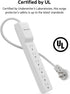 Belkin 6-Outlet Commercial Power Strip Surge Protector, 6ft Cord, 720 Joules, White...