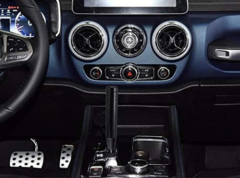 Abfer Black Shift Knob Weighted Car Gear Stick Shifter Extension Long Shifting Lever Handle Fit Most Manual Automatic Transmission Vehicle...