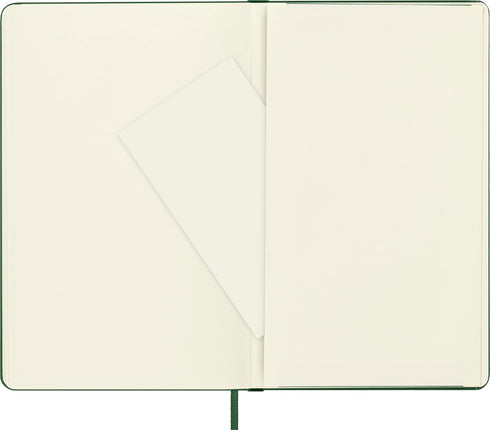 Moleskine Classic Notebook, Hard Cover, Large (5" x 8.25") Plain/Blank, Myrtle Green, 240 Pages...