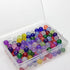 200pcs 6mm Stone Beads Kit Round Loose Gemstone Multicolor Jade Bead for Bracelet Necklace Earrings Jewelry Making...